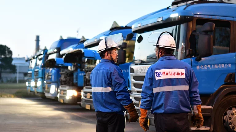 Air Liquide Plant in Hangzhou, Zhejiang Province, China