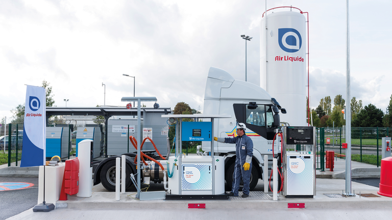 Natural Gas for Vehicles (NGV) station, in Duttlenheim, France 10.16 