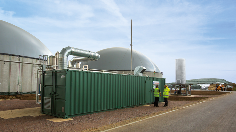 Biogas production site02 © James Bastable