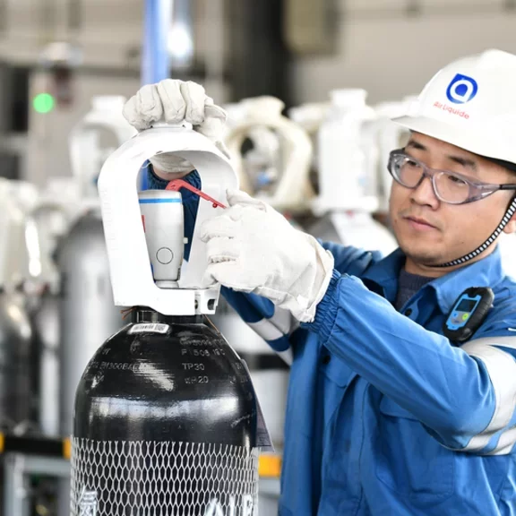 Air Liquide Plant in Kunshan, Jiangsu Province, China