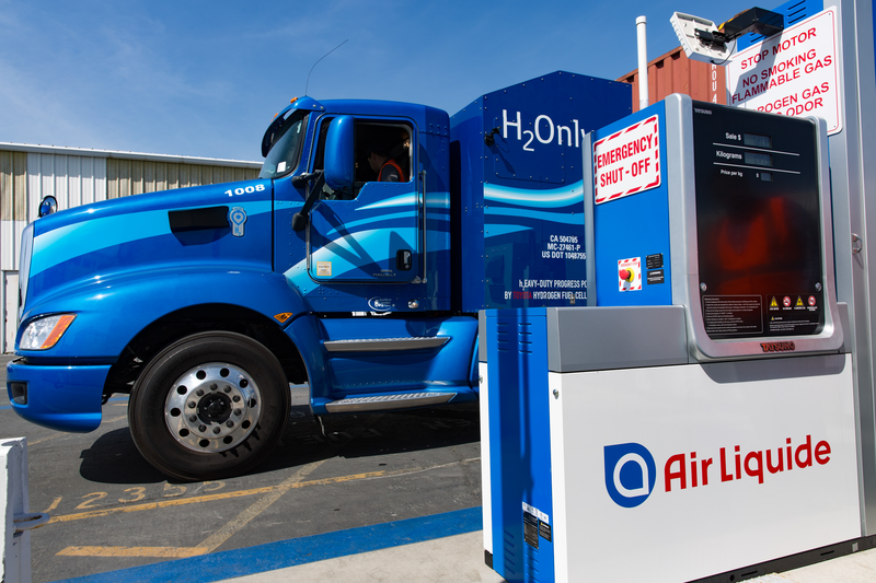 Long Beach Port Hydrogen Fueling Station